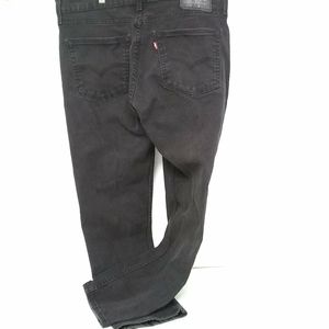 LEVI'S Strauss 511 Pants Water Less Black Denim WPL423 Size 36"x 28